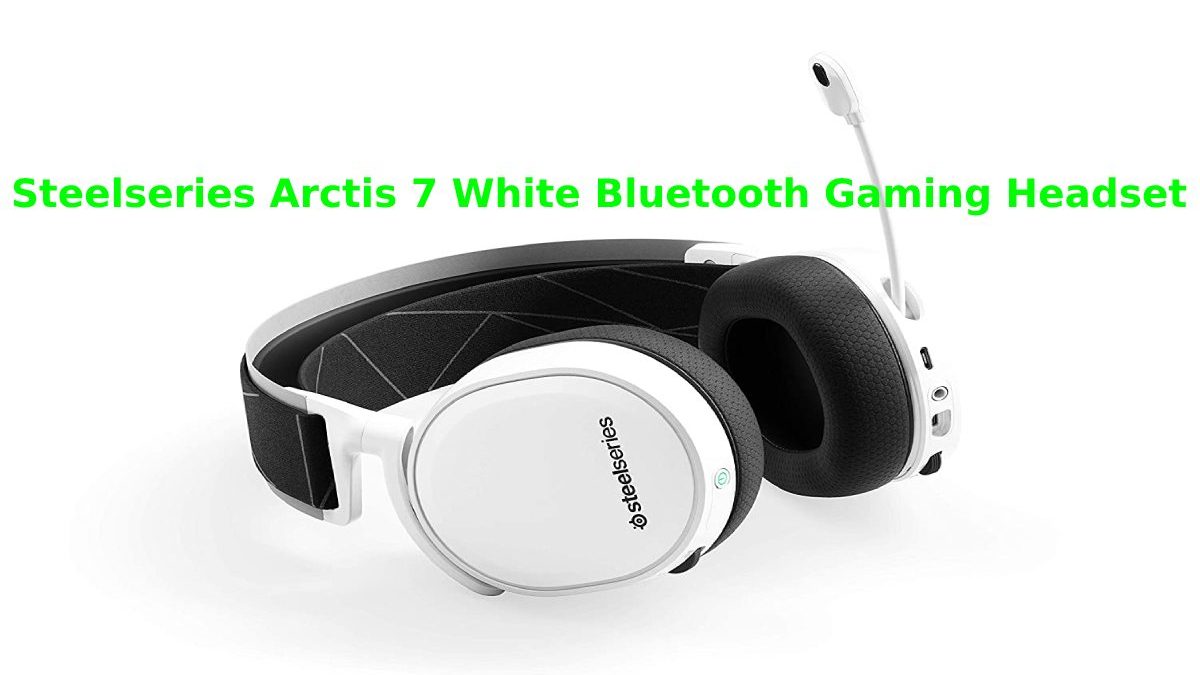 Steelseries Arctis 7 White Bluetooth Gaming Headset